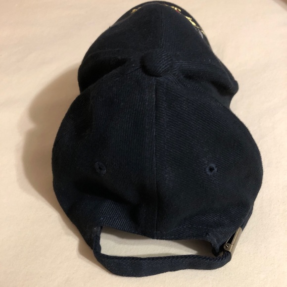 Japan Dragon Embroidered Adjustable Cap Baseball Hat Black Red Gold 90’s - Picture 3 of 6